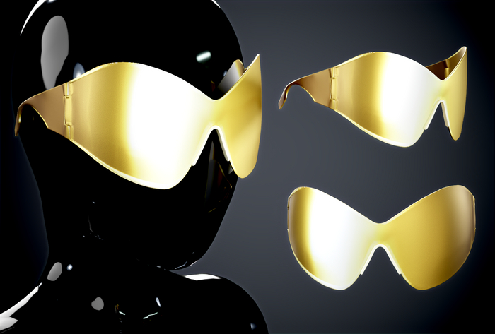 Vika Sunglasses Gold