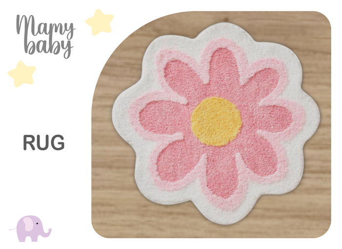 MB :: Rug pink flower