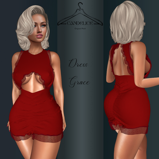 Add me - Reborn - Dress Grace - Red DEMO