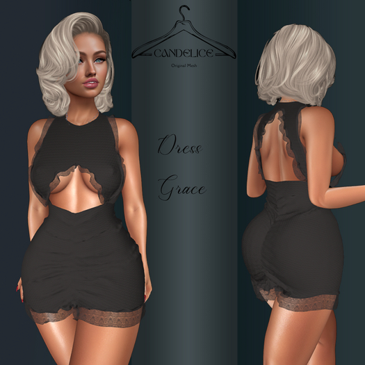 Add me - Reborn - Dress Grace - Black