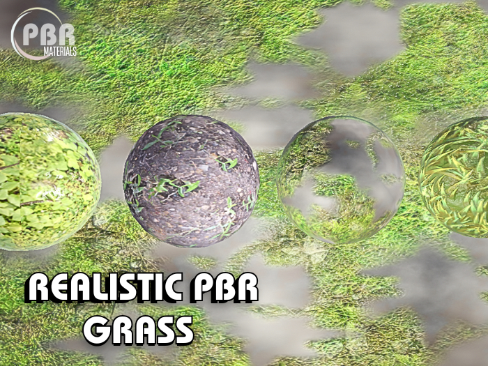 PBR Grass ground realistic