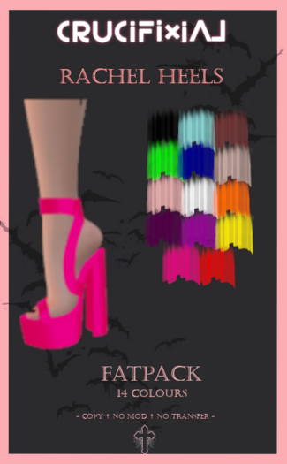 +CD+ Rachel Heels fatpack (Boxed)