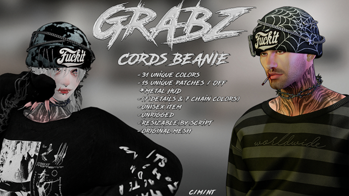 .GRABZ. ~Cords Beanie FATPACK ~