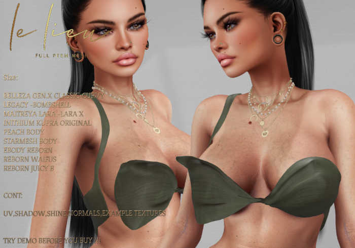 **LeLi**206**Top**FULL PERM MESH