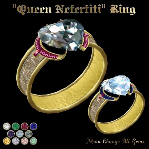 Ashira's "Queen Nefertiti" Ring
