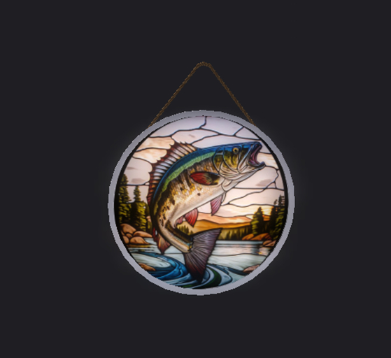 ~RKK~ Bass Suncatcher
