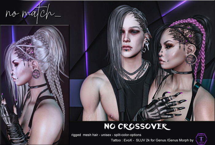 no.match_ ~ NO_CROSSOVER ~ Pack of BLACKS