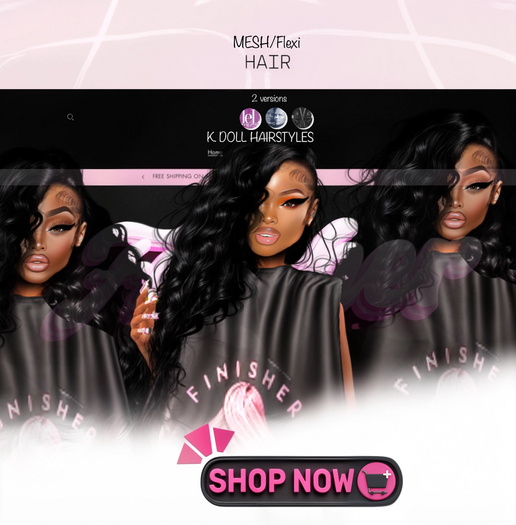 //F//- K. DOLL  HAIRSTYLE