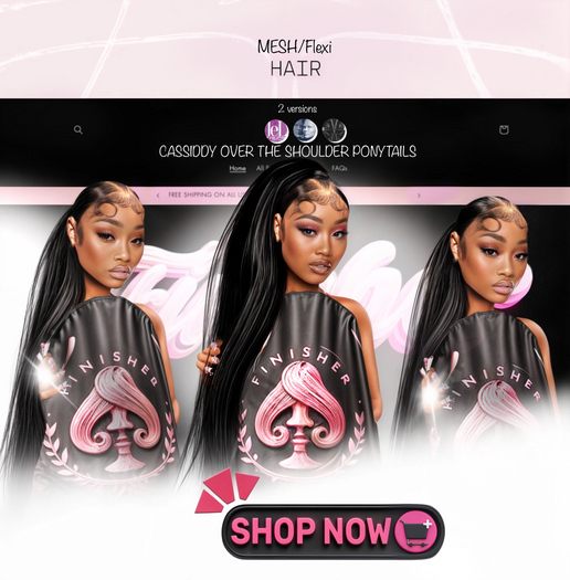 CASSIDDY  HAIRSTYLE DEMO 