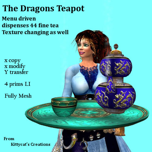 Dragons Teapot box 