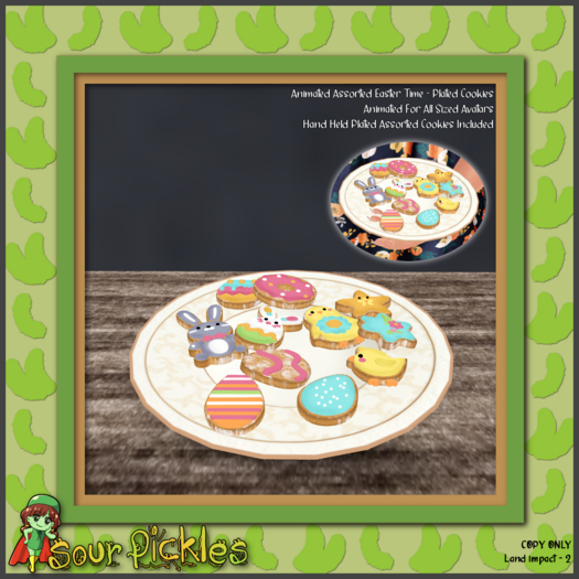 [SP] Easter Time - Plated Cookies