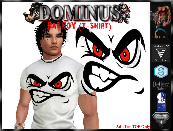 ~DOMINUS~BaD BOY (T-Shirt)  (ADD)