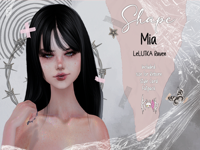 KOUD.Shape -Mia- LeLUTKA Raven