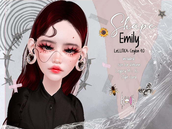 KOUD. Shape Emily - (LeLUTKA Ceylon)