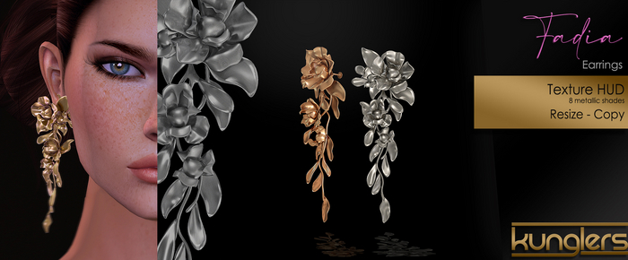 KUNGLERS - Fadia earrings DEMO