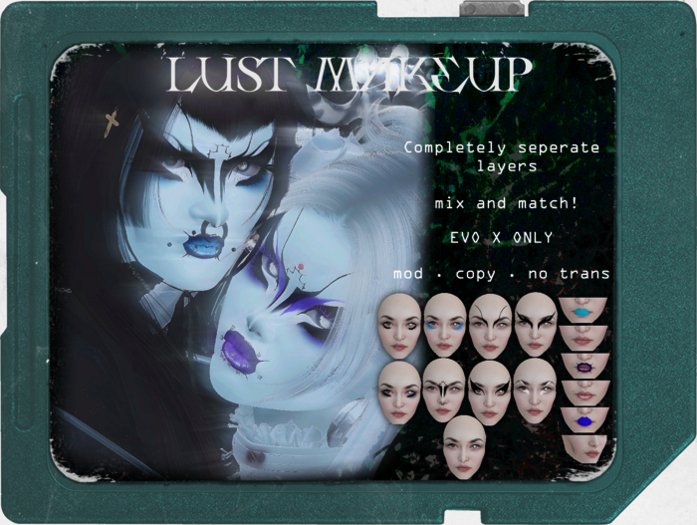 PIXELBATH! LUST MAKEUP