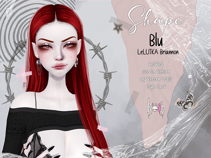 KOUD. Shape -Blu- LeLUTKA Briannon