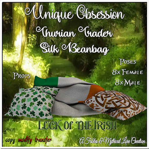 [UO] Thurian Trader beanbag - Luck of the Irish