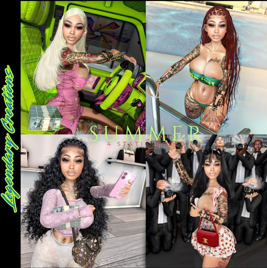 -LC-  Summer Pose Pack