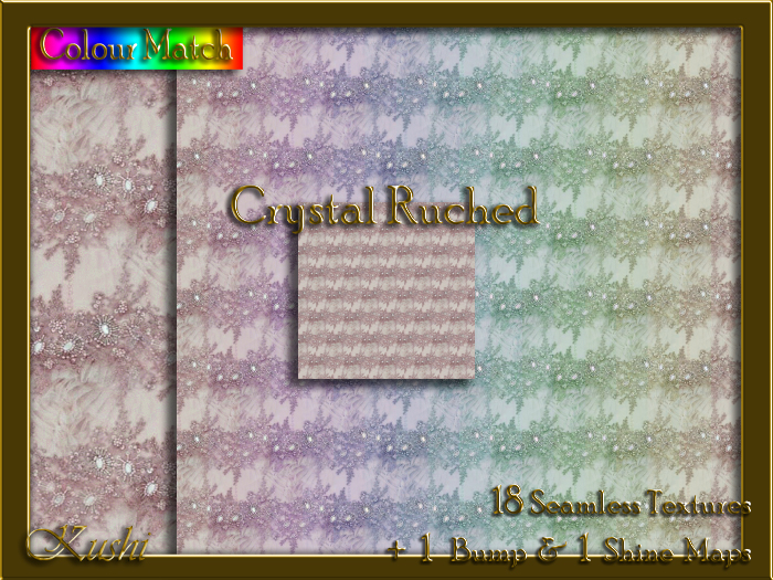 Crystal Ruched Texture Pack