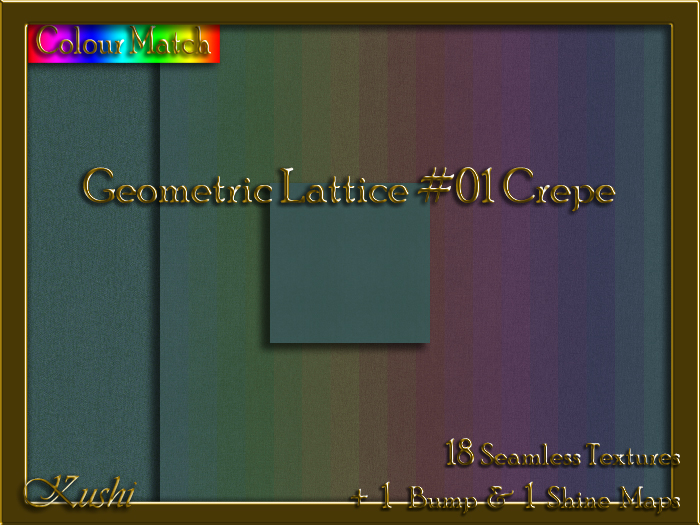 Geometric Lattice #01 CREPE Texture Pack