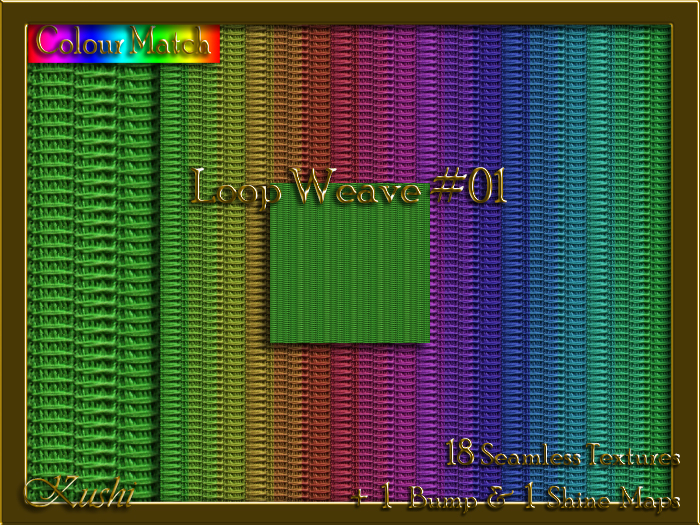 Loop Weave #01 Texture Pack