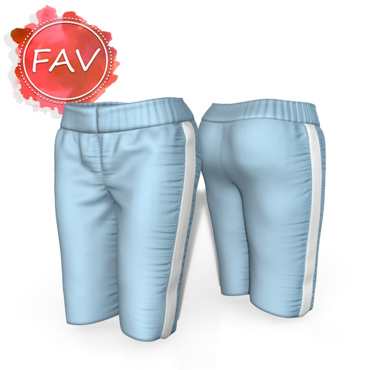 Blue Midi Pants LaraX