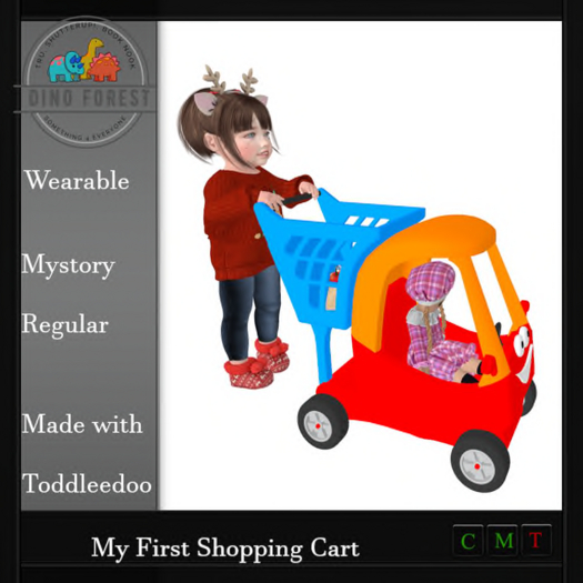 Dino Forest-My First Shopping Cart unpacker
