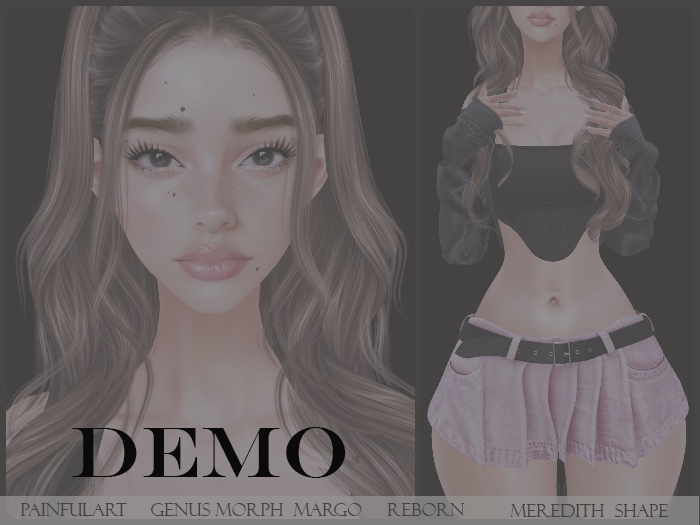 ~PAINFUL ART~ -  Meredith Shape -GENUS MORPH  Margo DEMO