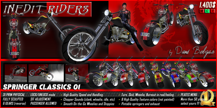 iNEDIT Riders *SPRINGER CLASSICS* 01