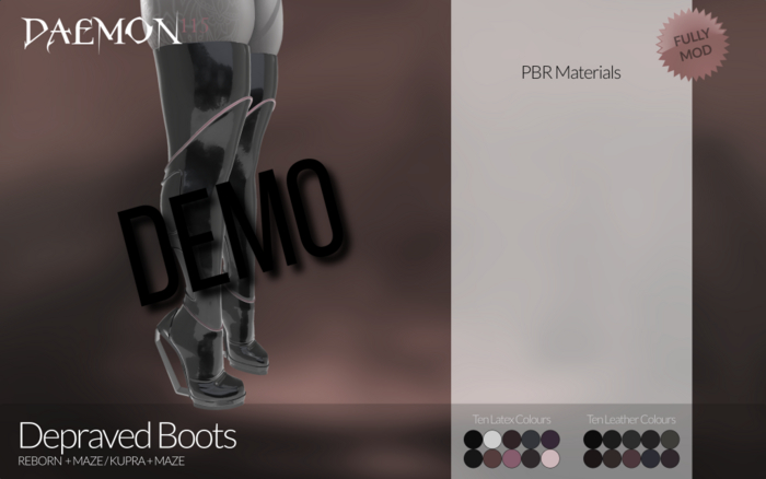 [Daemon115] Depraved Boots DEMO