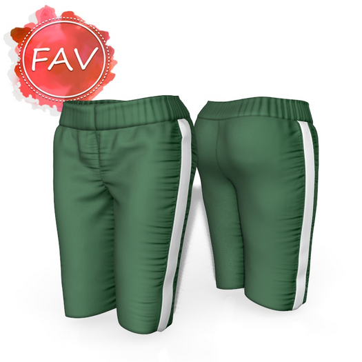 Green Midi Pants Reborn