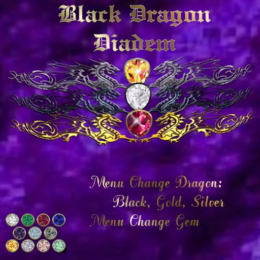 Ashira's Black Dragon Diadem