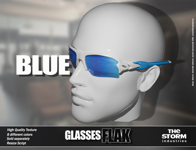 [TheSTORM] Glasses FLAK Blue