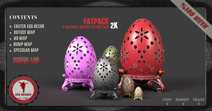 (Efe Design) Easter Egg Decor Fatpack Fullperm