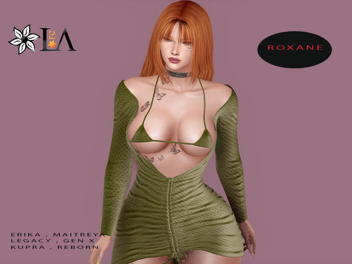 LA-Unpack Set Roxane Green*