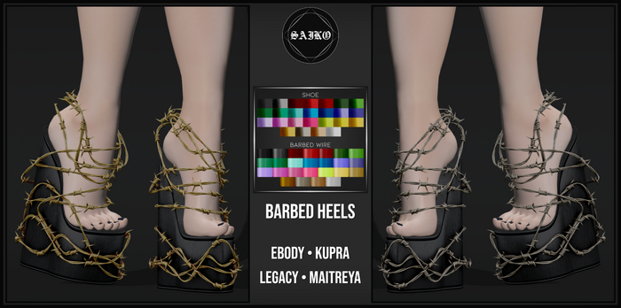 SAIKO - Barbed Heels