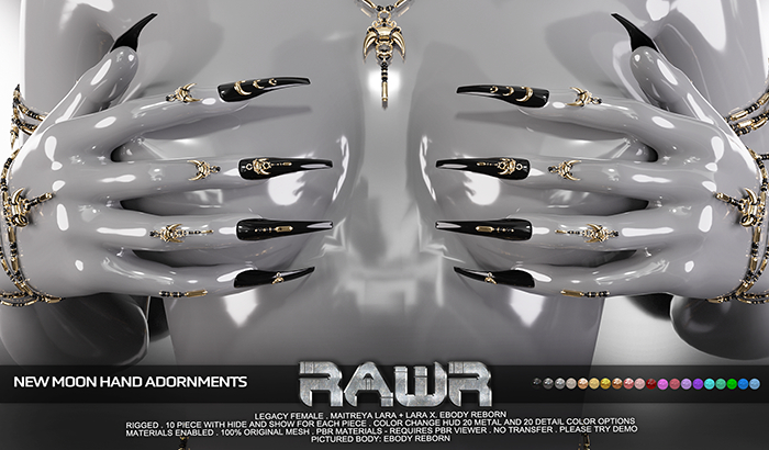 RAWR! New Moon Adornments DEMO (add me)