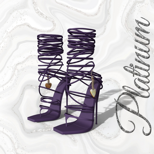Purple Phedra Heels LEGACY
