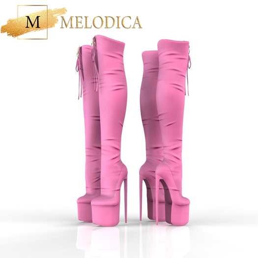 Pink Ring BOOTS LARAX