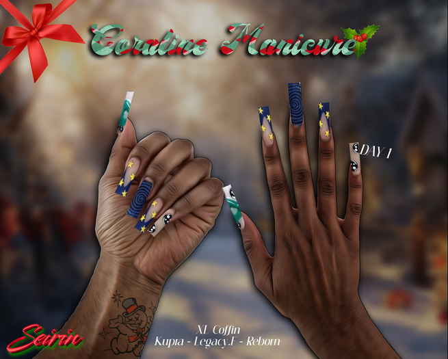 [SEIRIN] - Coraline Set [Manicure]