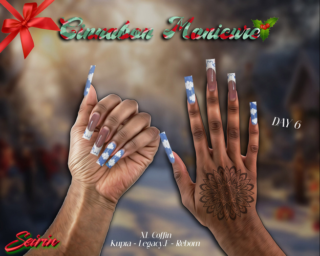 [SEIRIN] - Cinnabun Set [Manicure]