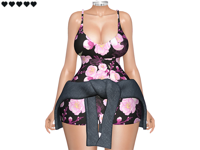 ABI OUTFIT - 01 • Lara • LaraX • Petite • PetiteX • Legacy • Perky • Reborn • Waifu - DRESS & SWEATER SET -