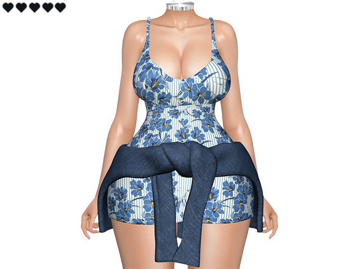 ABI OUTFIT - 04 • Lara • LaraX • Petite • PetiteX • Legacy • Perky • Reborn • Waifu - DRESS & SWEATER SET -