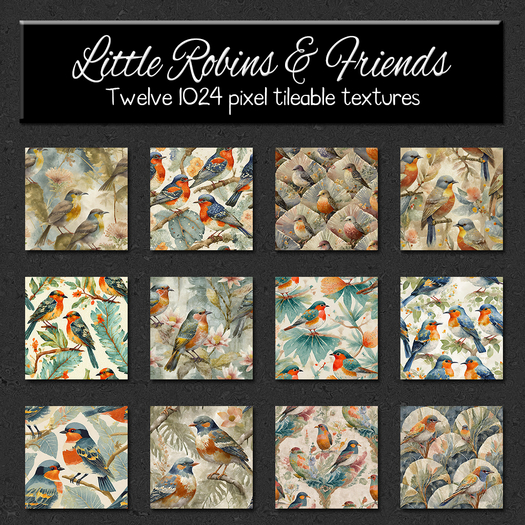 *Wallflowers* Little Robins & Friends
