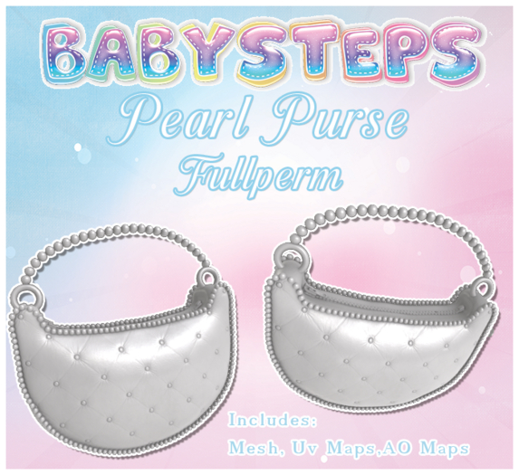 {Babysteps} Pearl Purse - FULLPERM_SALE