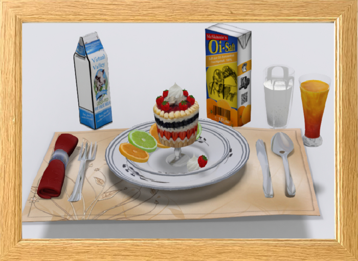 @MA@ Fruit Desert  Menu