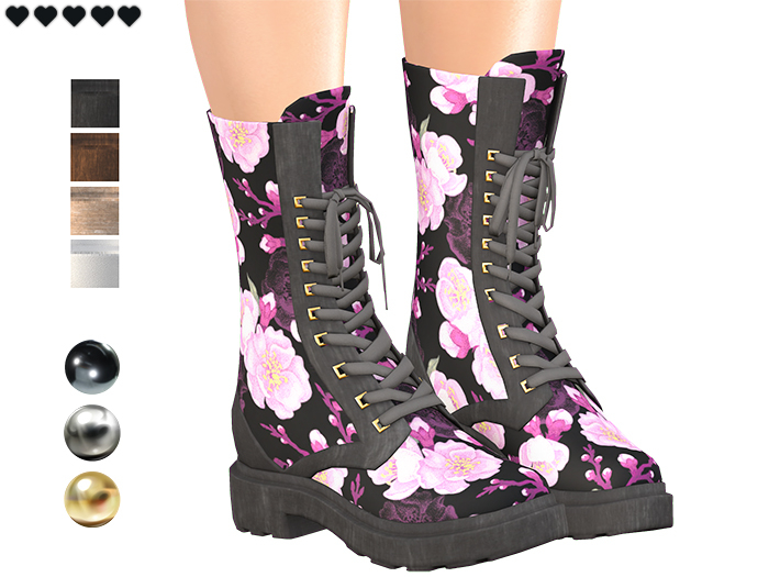ABI BOOTS - 01 • Maitreya Lara • LaraX • PetiteX • Legacy • Perky • Reborn • Waifu Shoes
