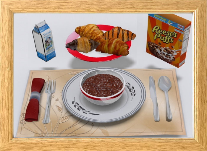 @MA@ Cereals & Milk Menu