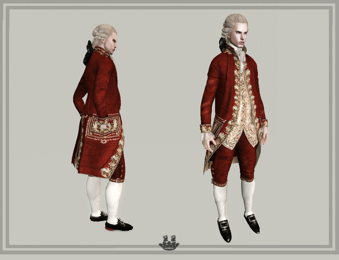 Boehmer - Habit de Court / Lauzun Red